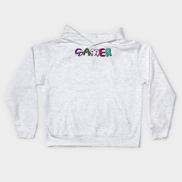 Gamer Kids Hoodie by aaallsmiles